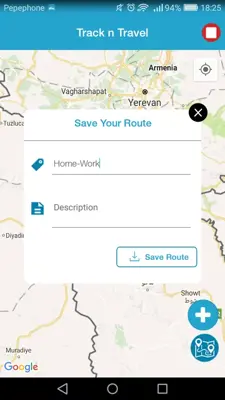 Track n Travel android App screenshot 0