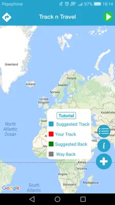 Track n Travel android App screenshot 2