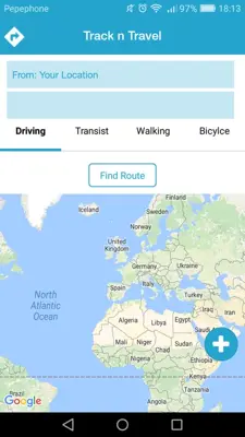 Track n Travel android App screenshot 3